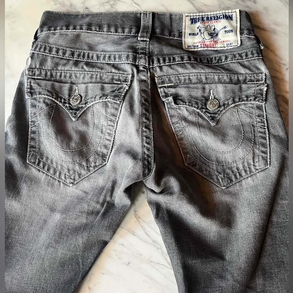 Distressed Vintage True Religion Jeans